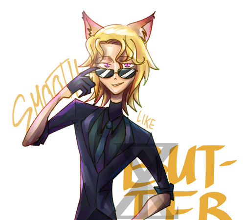 Cartoon halfbody painted